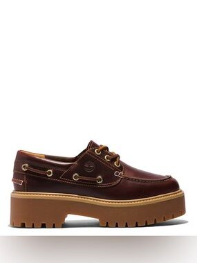 Timberland Women’s Dark Brown Leather Rootbeer Boat Shoe!!!
